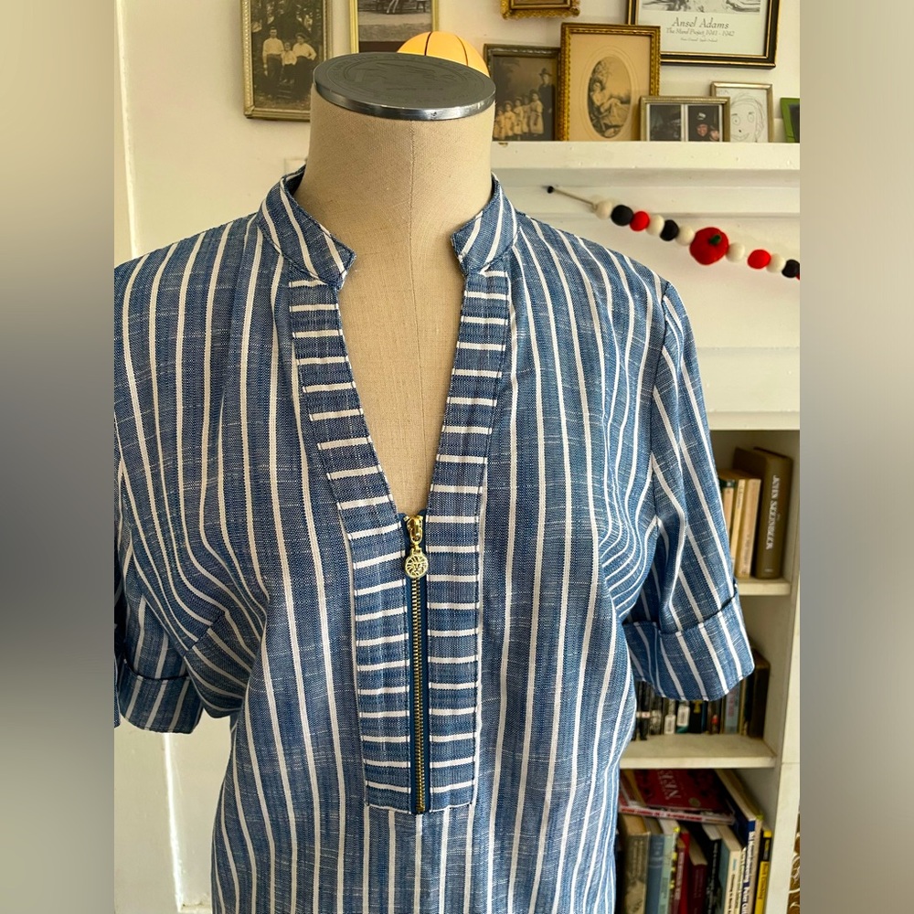 Anne Klein - Size 8 - Stripe Tunic Dress - NWOT